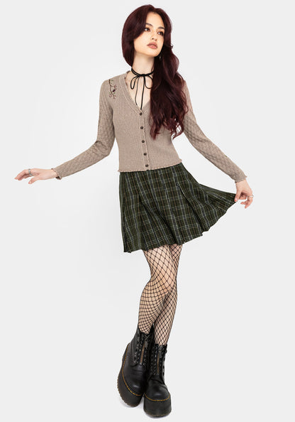 Tantra Floral Beetle Embroidered Cardigan