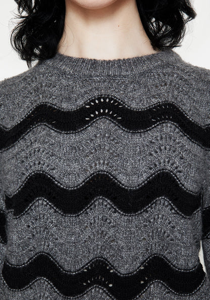 Nave Cotton Stripe Knit Jumper