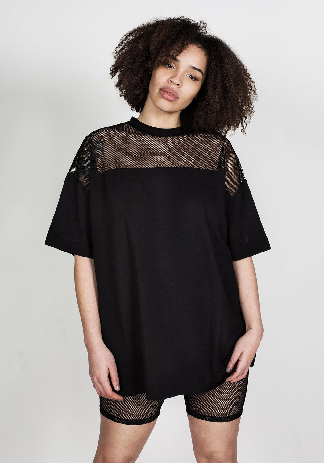 Mesh Oversized Tee