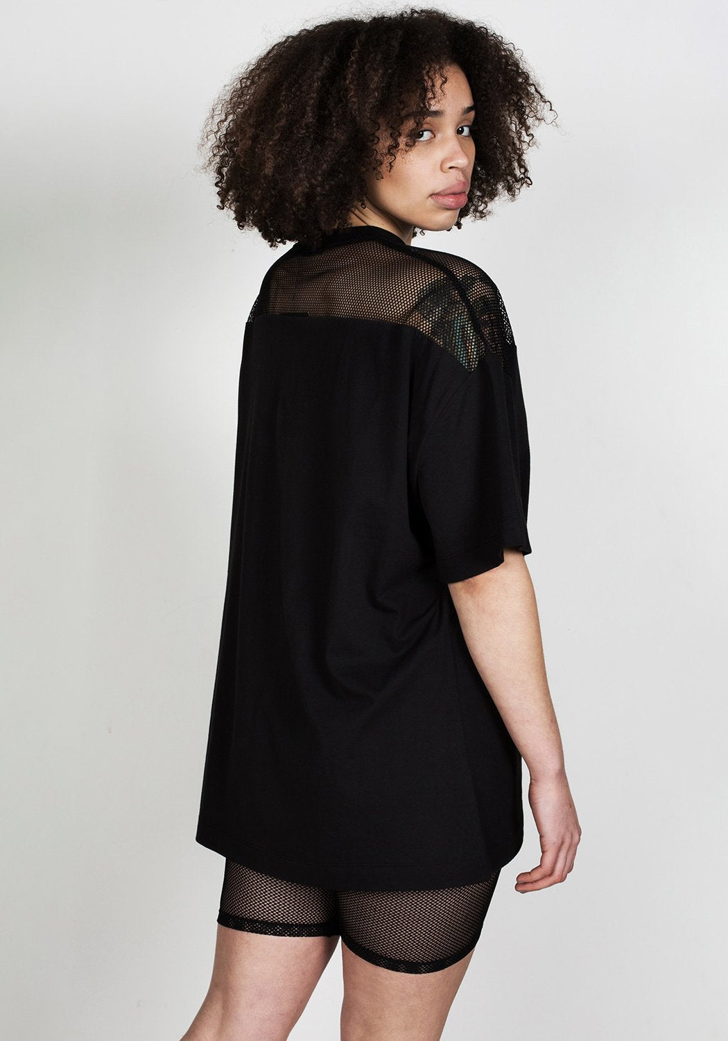 Mesh Oversized Tee
