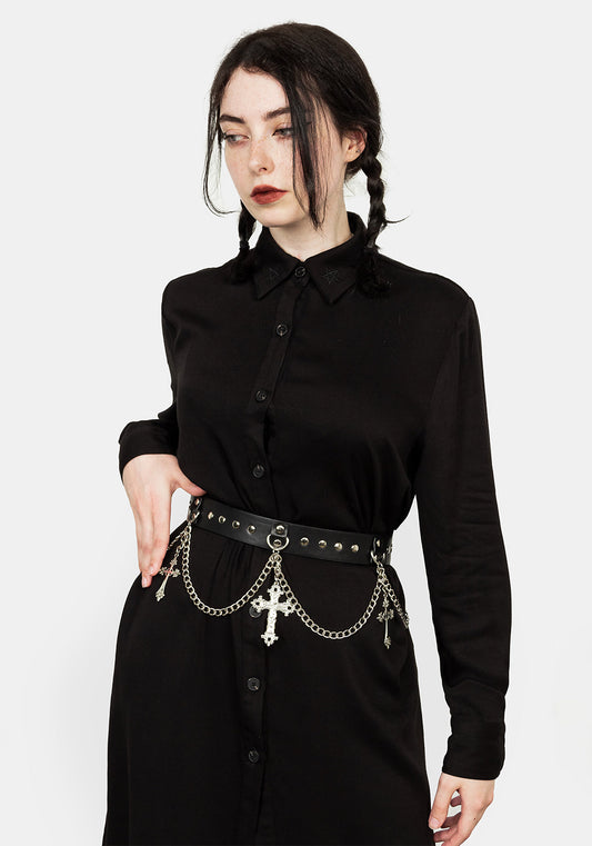 LAMENT STUDDED WAIST BELT