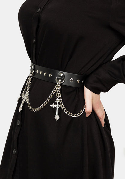 LAMENT STUDDED WAIST BELT