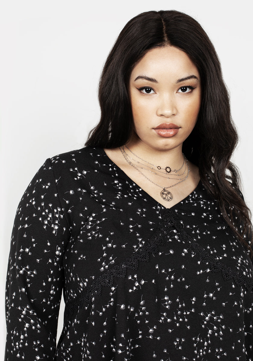 Hemlock Bell Sleeve Mini Dress