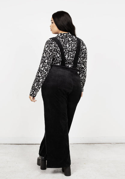 Janis Flared Cord Dungarees