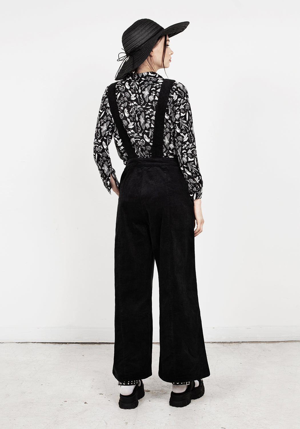 Janis Flared Cord Dungarees