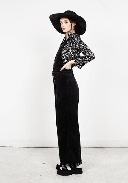 Janis Flared Cord Dungarees