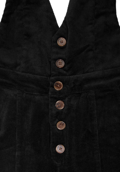 Janis Flared Cord Dungarees