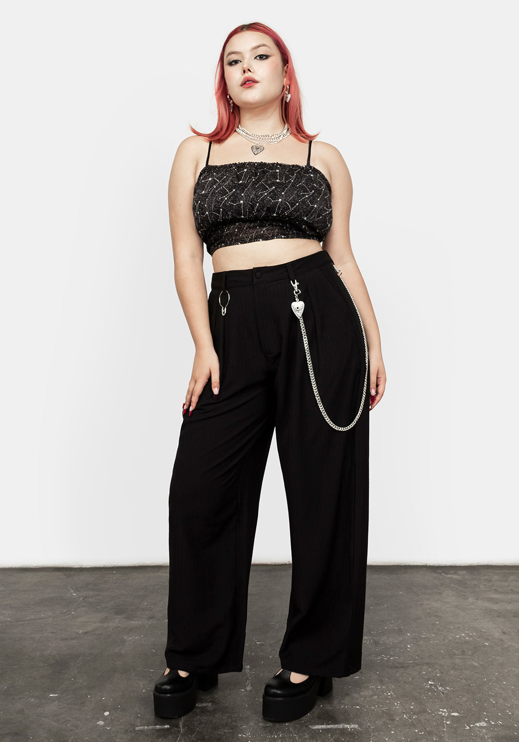 Spectral Ruched Crop Top