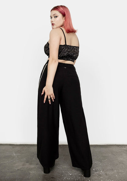 Spectral Ruched Crop Top