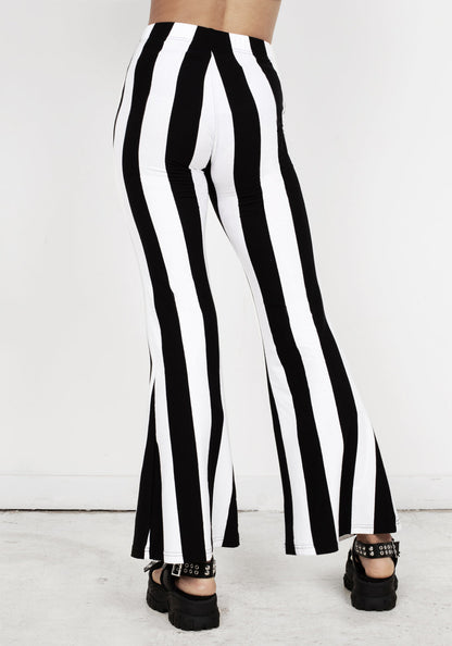 Afterlife Stripe Jersey Flares