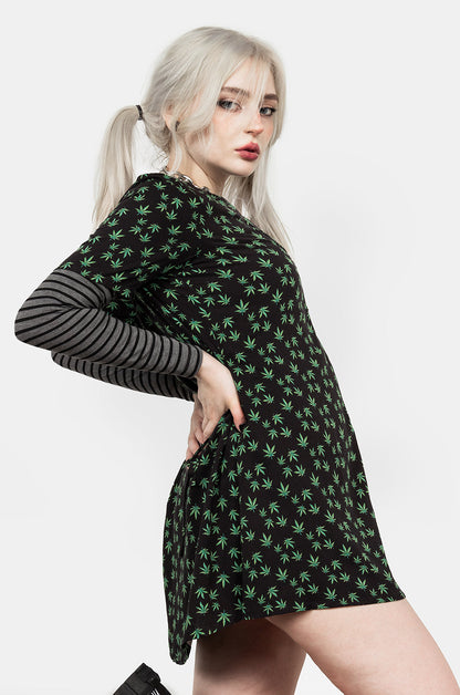 MARY JANE BUTTON UP DRESS