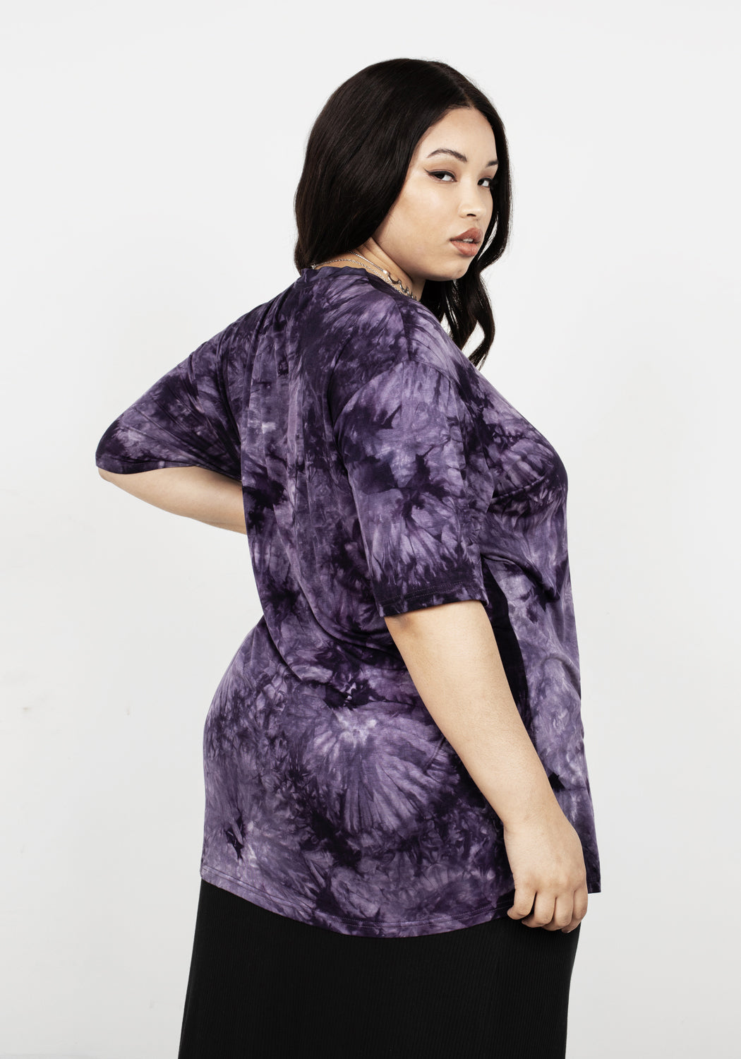 PURPLE HAZE OVERSIZED TEE