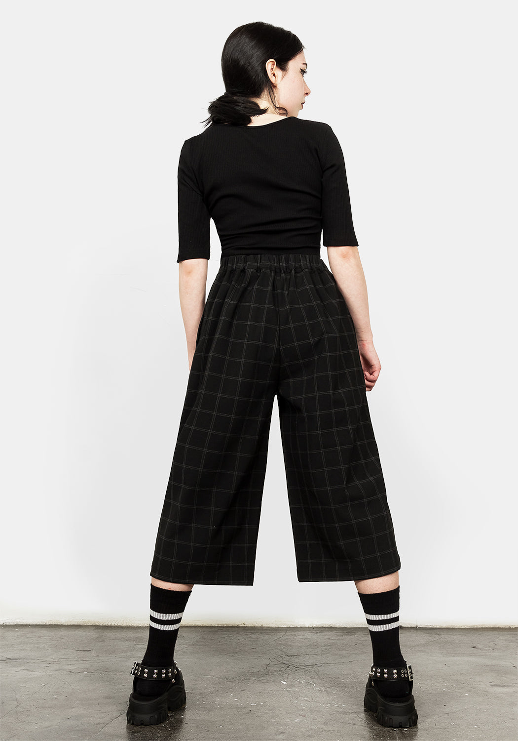Shade Wide Leg Crop Trousers