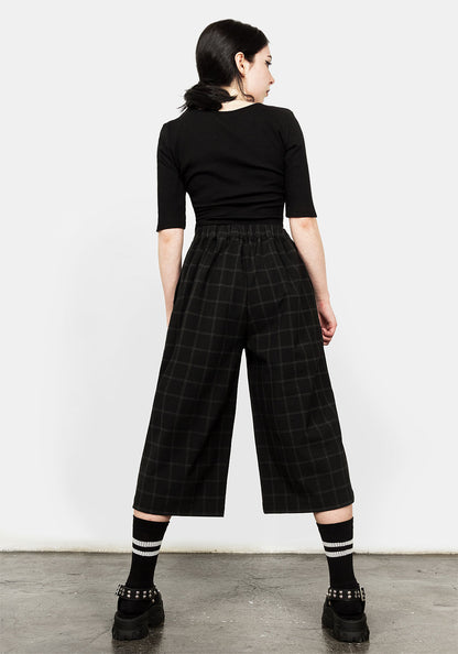 Shade Wide Leg Crop Trousers