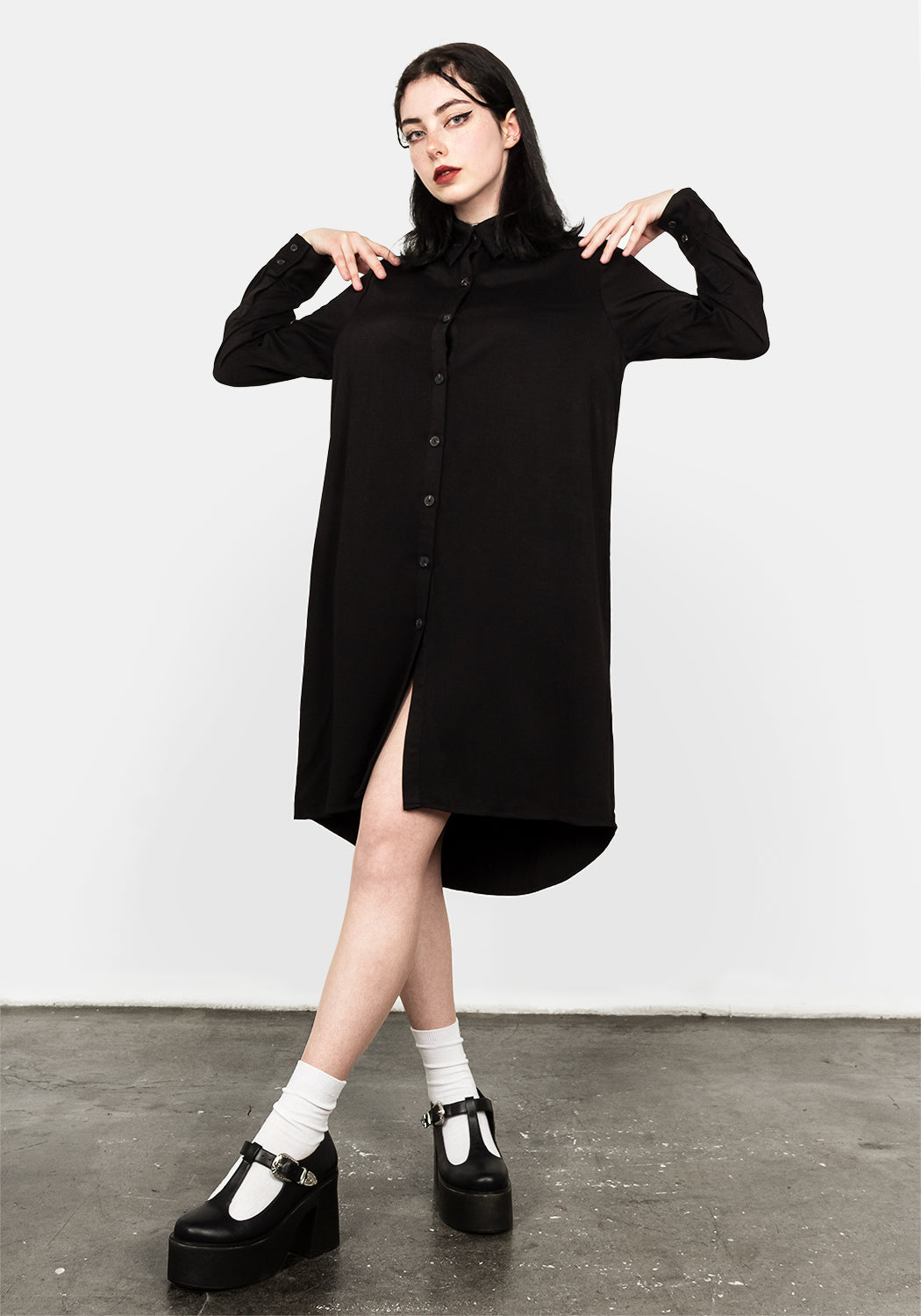 MOURNING STAR SHIRT DRESS