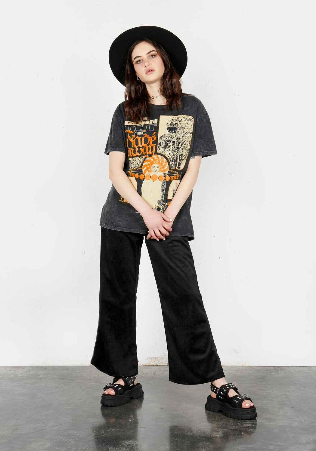 Burn Out Vintage Wash T-Shirt