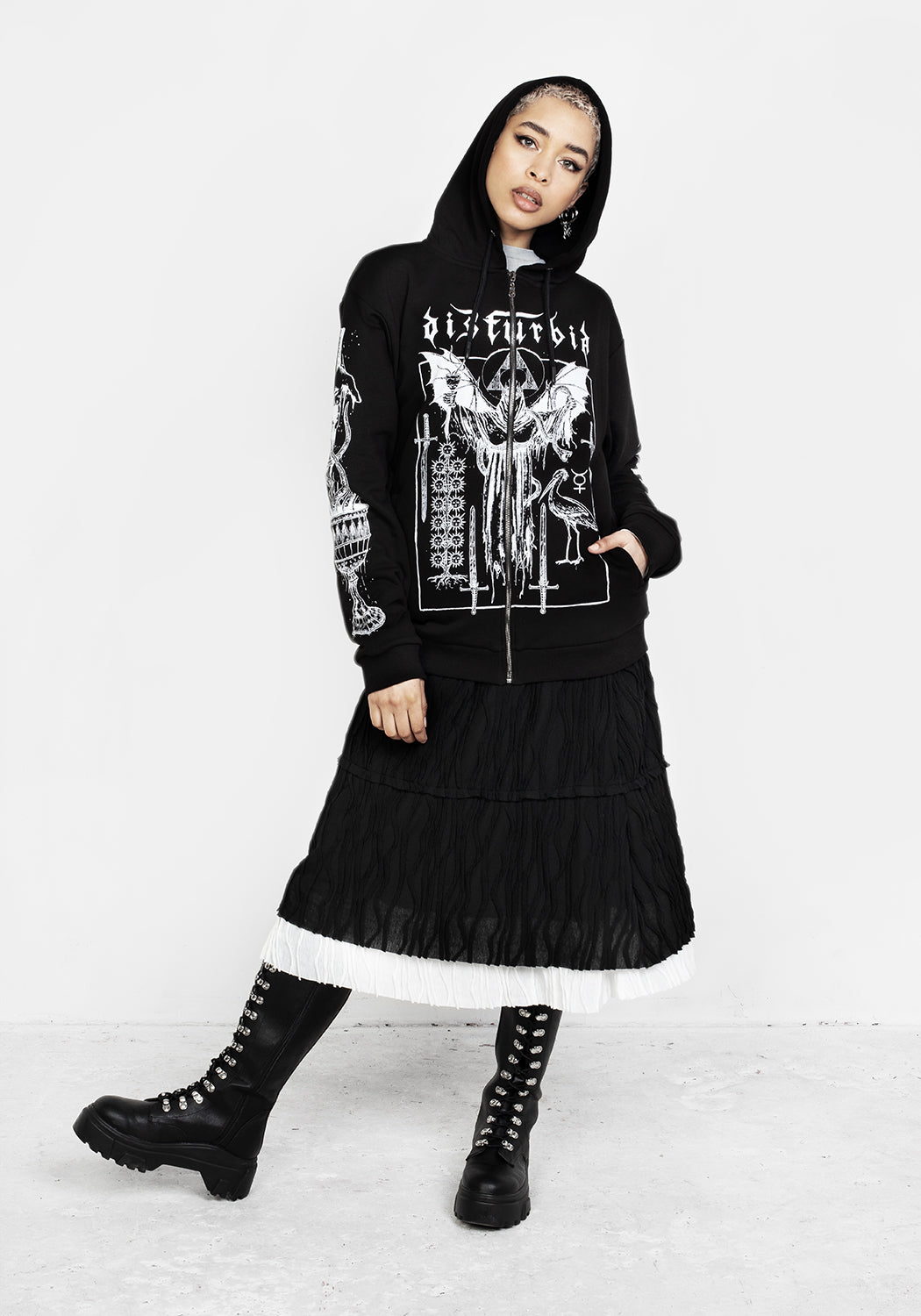 CHALICE ZIP UP HOODY