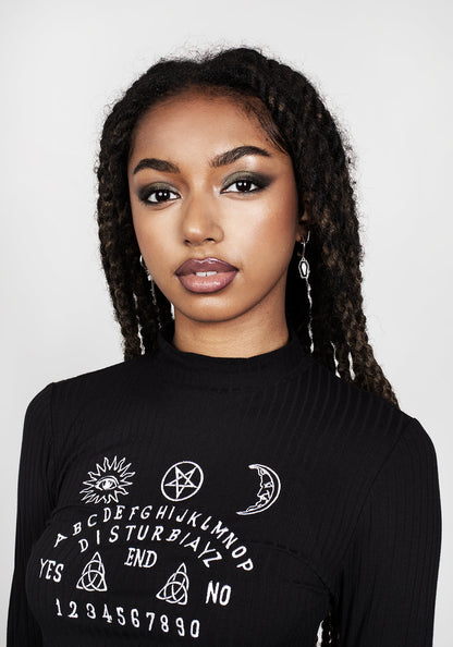 VALEFOR RUCHED CROP TOP