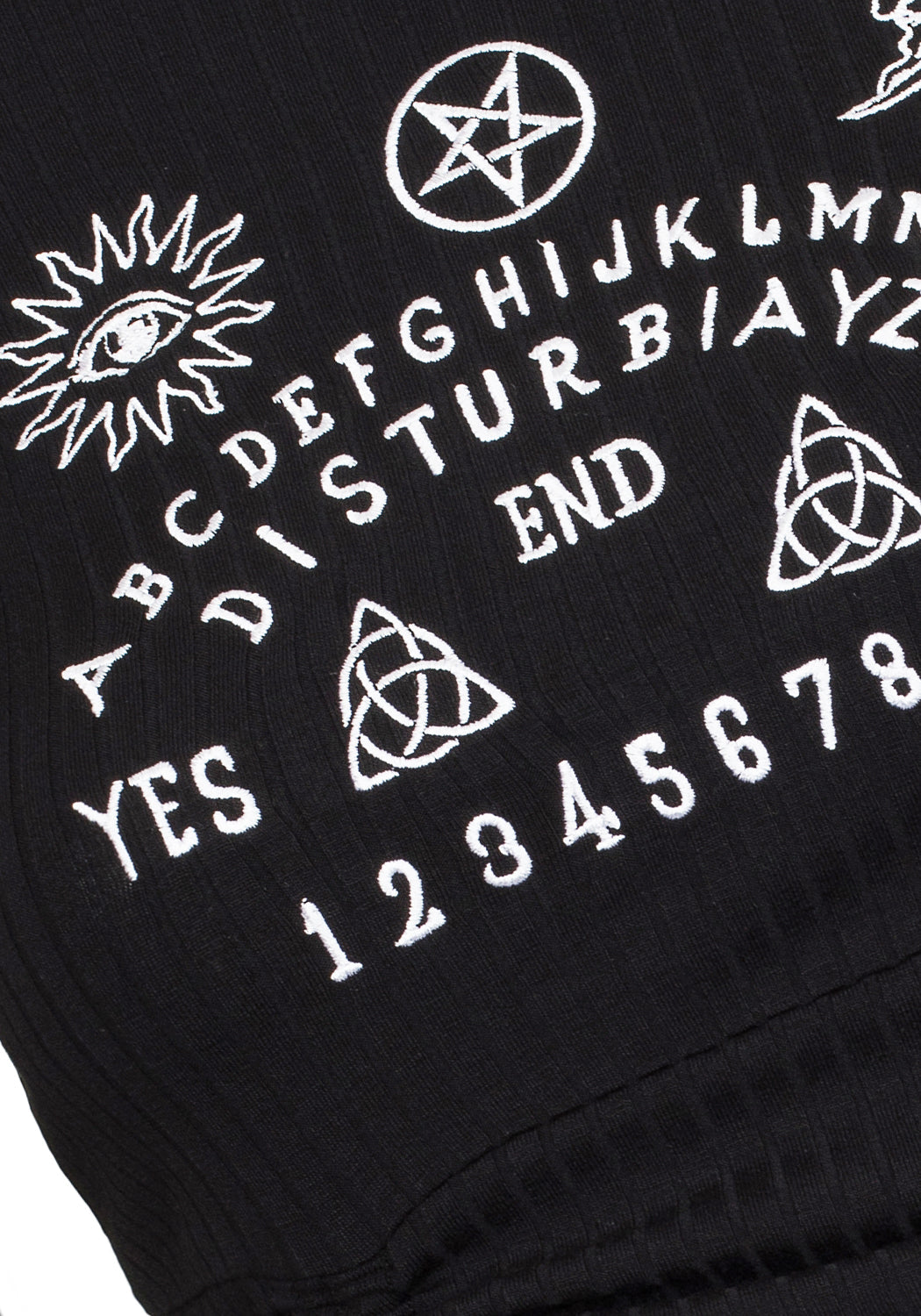 VALEFOR RUCHED CROP TOP