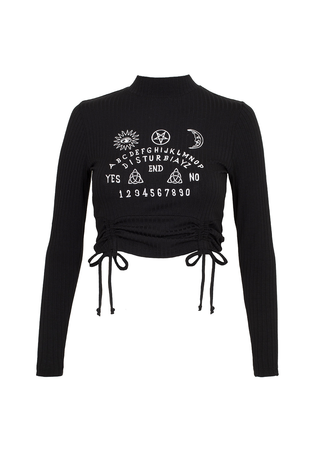 VALEFOR RUCHED CROP TOP