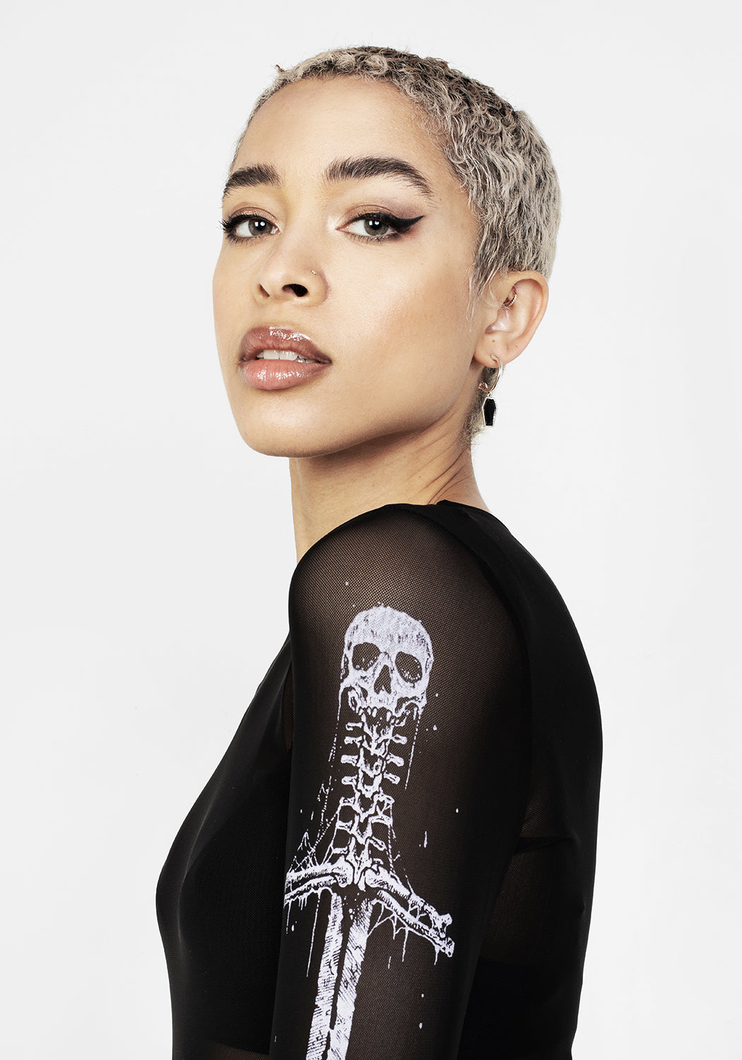 XENOMORT MESH BODYSUIT