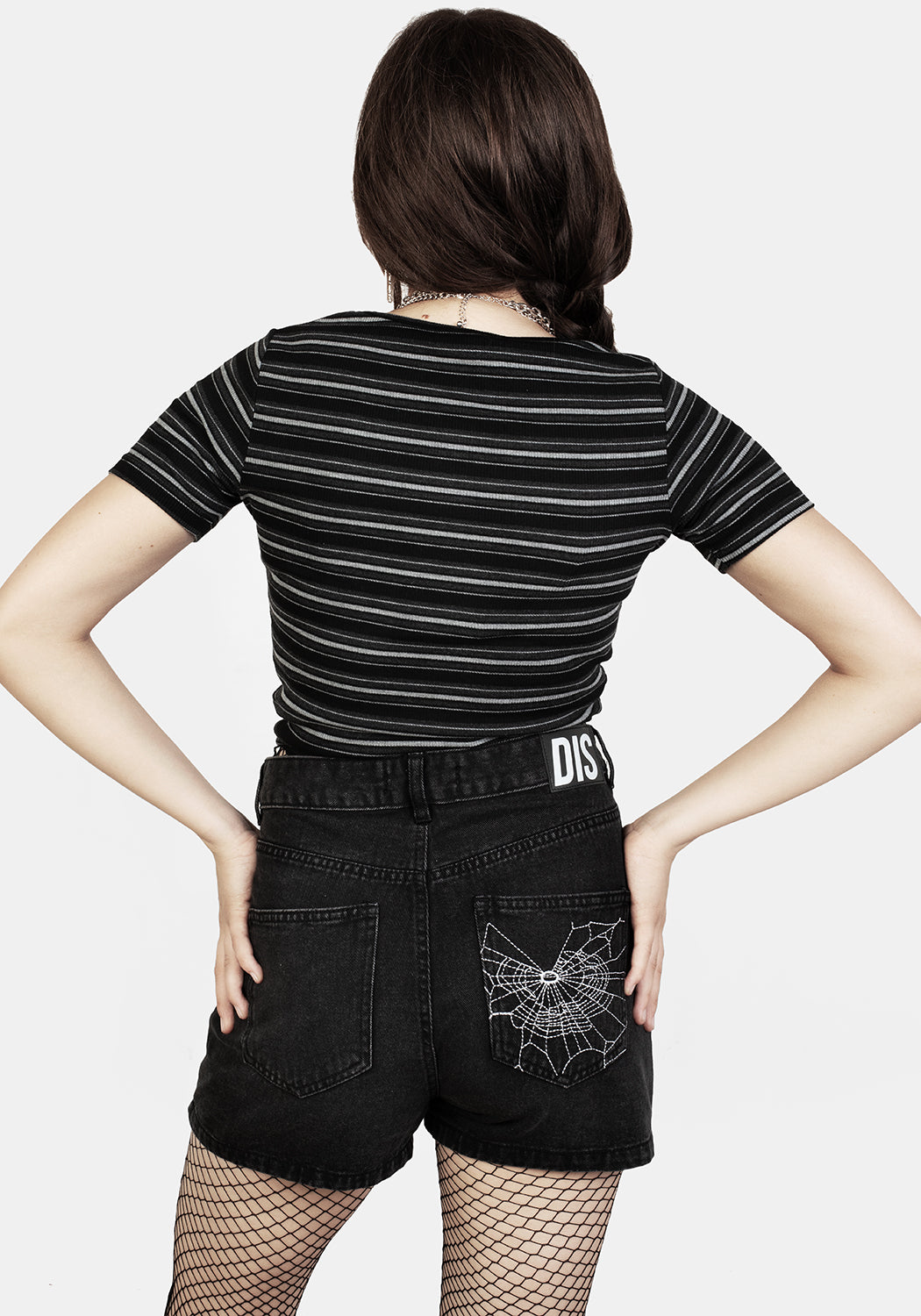 Rave Stripe Short Sleeve Cardigan