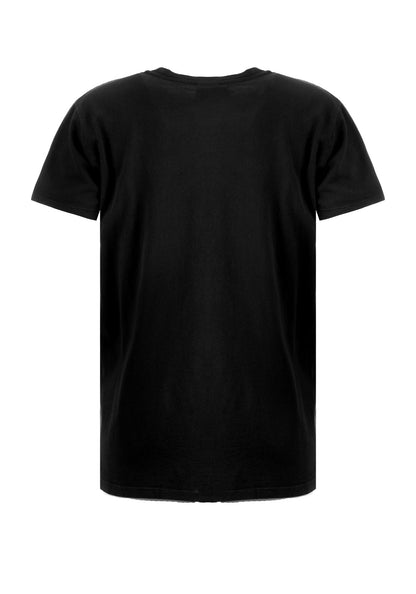 Perception Black Garment Washed T-shirt