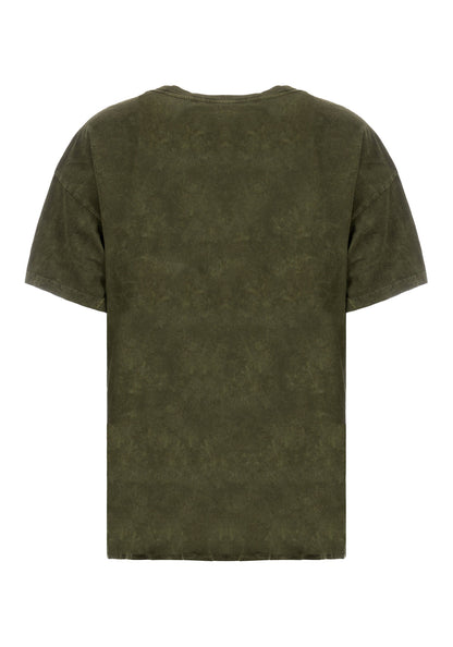 Devil Green Acid Wash T-shirt