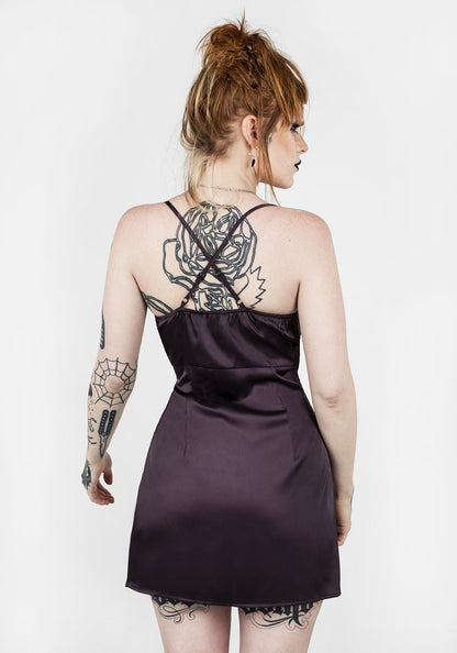 BOULEVARD MINI COWL DRESS