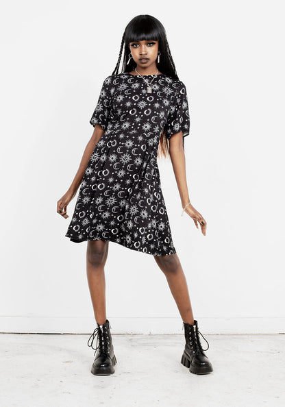 MOONBEAM SKATER DRESS