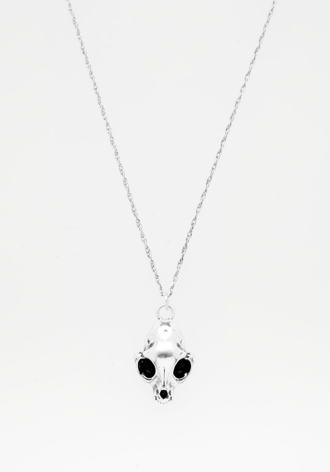 Sphynx Silver Pendant Necklace