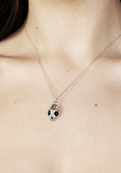 Sphynx Silver Pendant Necklace