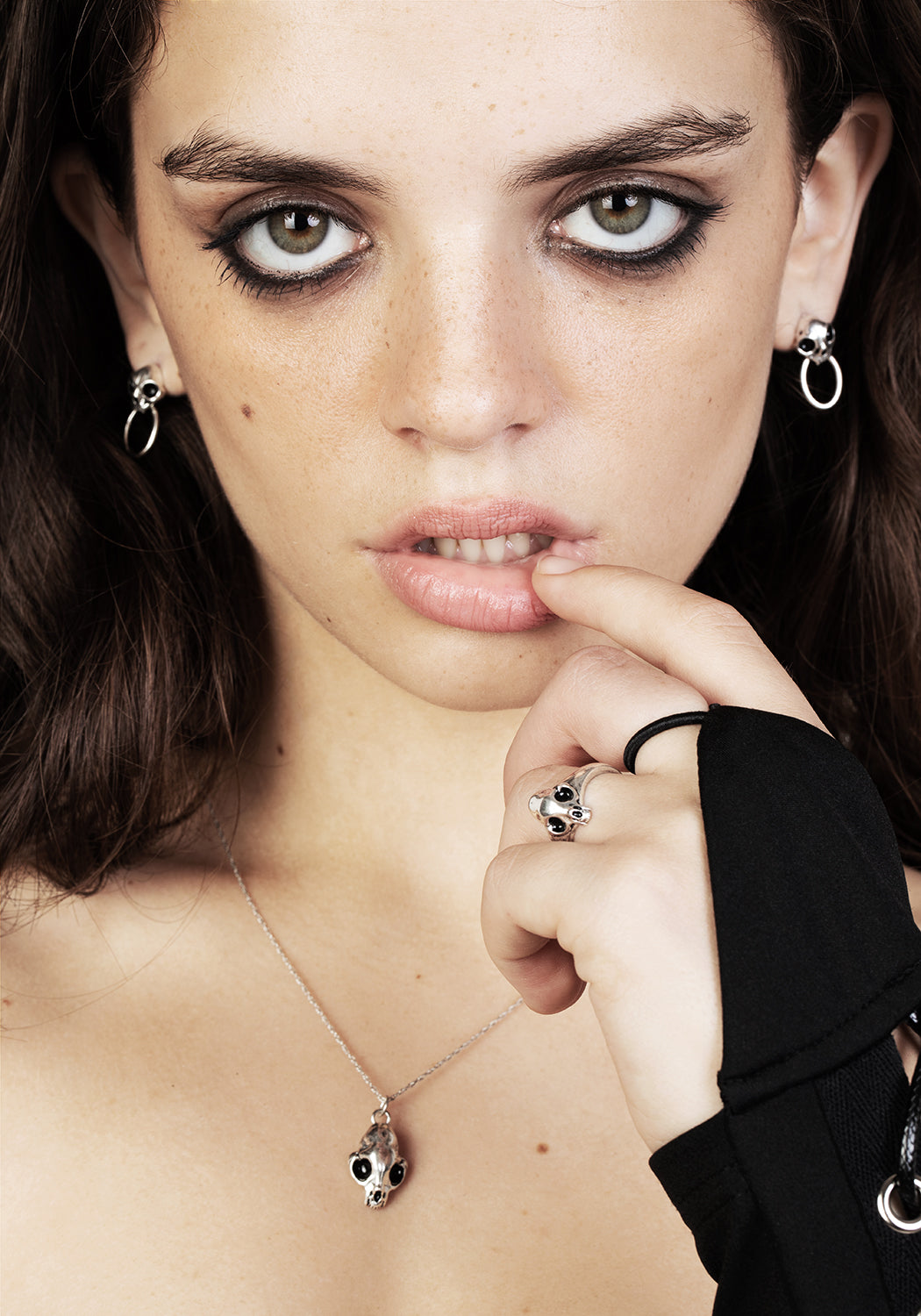 Sphynx Silver Pendant Necklace