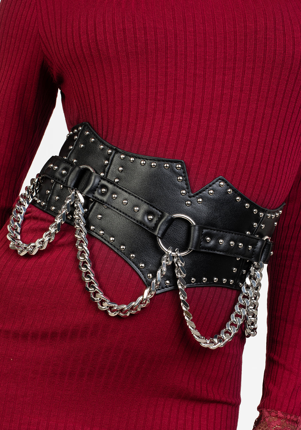NADJA STUDDED WAIST BELT