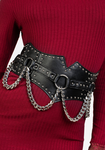 NADJA STUDDED WAIST BELT