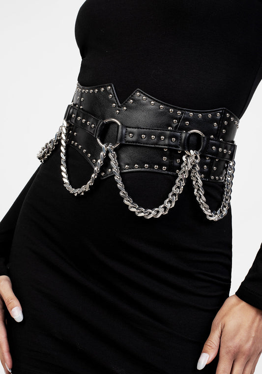 NADJA STUDDED WAIST BELT