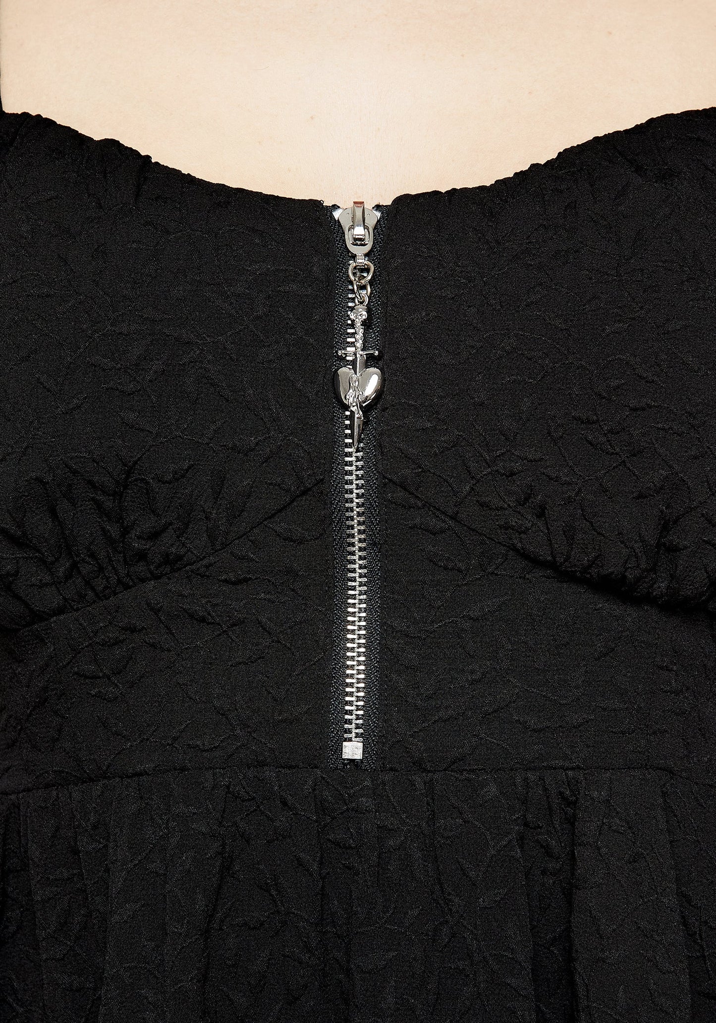 Betrayal Zip Up Mini Dress