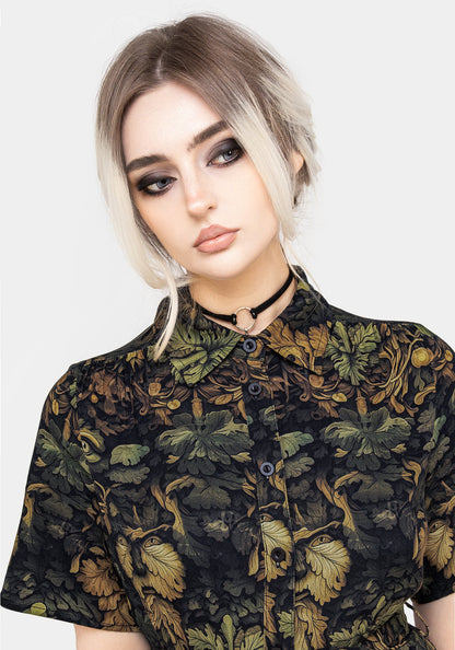 Rebirth Midi Shirt Dress