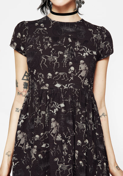 Melancholia Mini Skater Dress