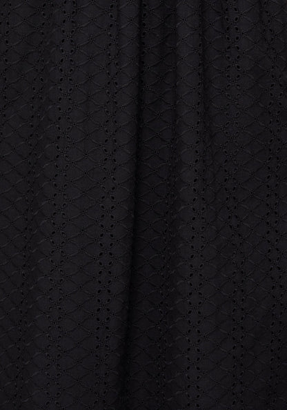 Euthymia Broderie Puff Sleeve Maxi Dress