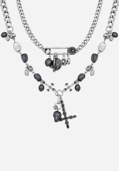 Leila Pearl Necklace Set