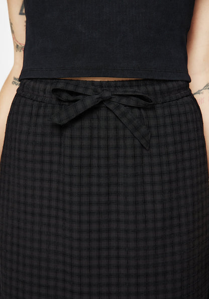 Ziggy Check Midi Skirt