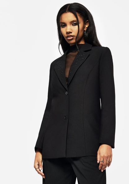 Funnelweb Embroidered Relaxed Blazer