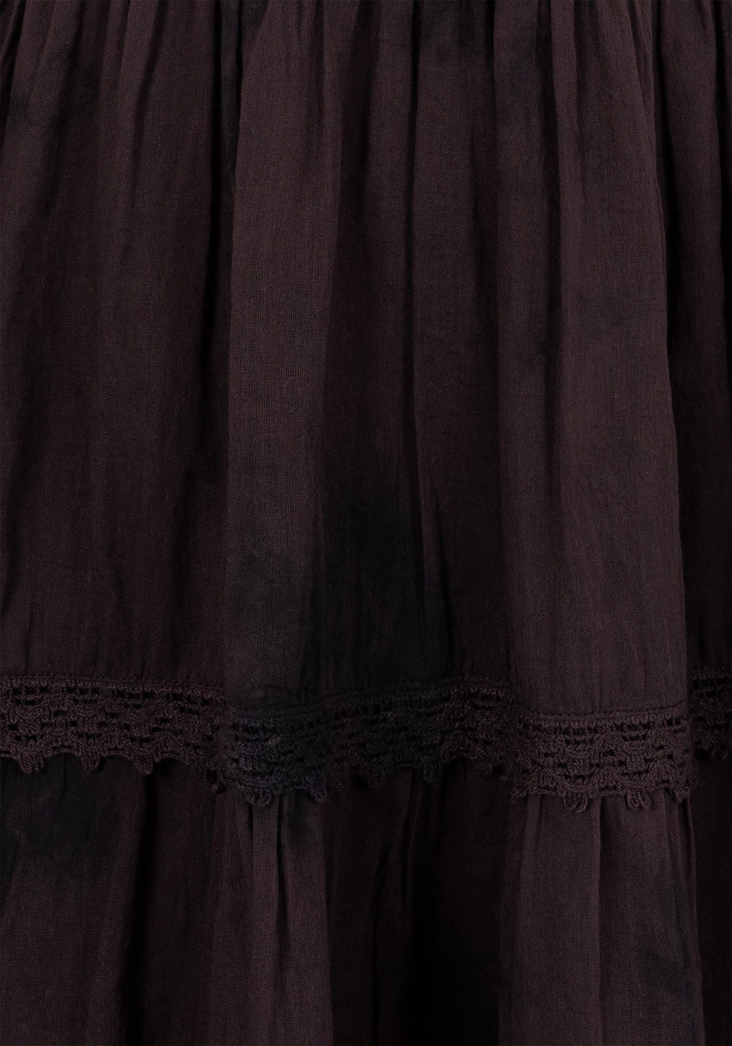 Burnout Tie Dye Cotton Mini Dress