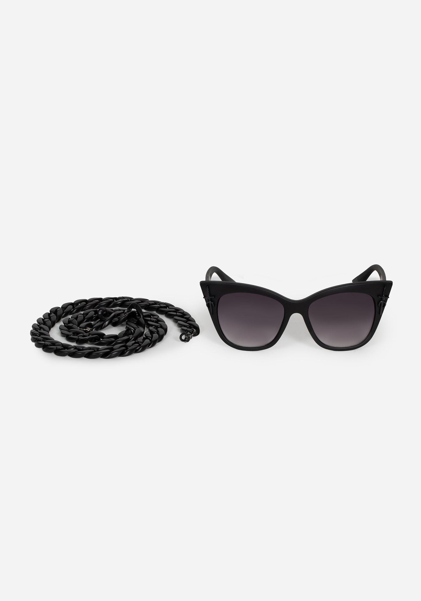 Anelace Chain Cat Eye Sunglasses