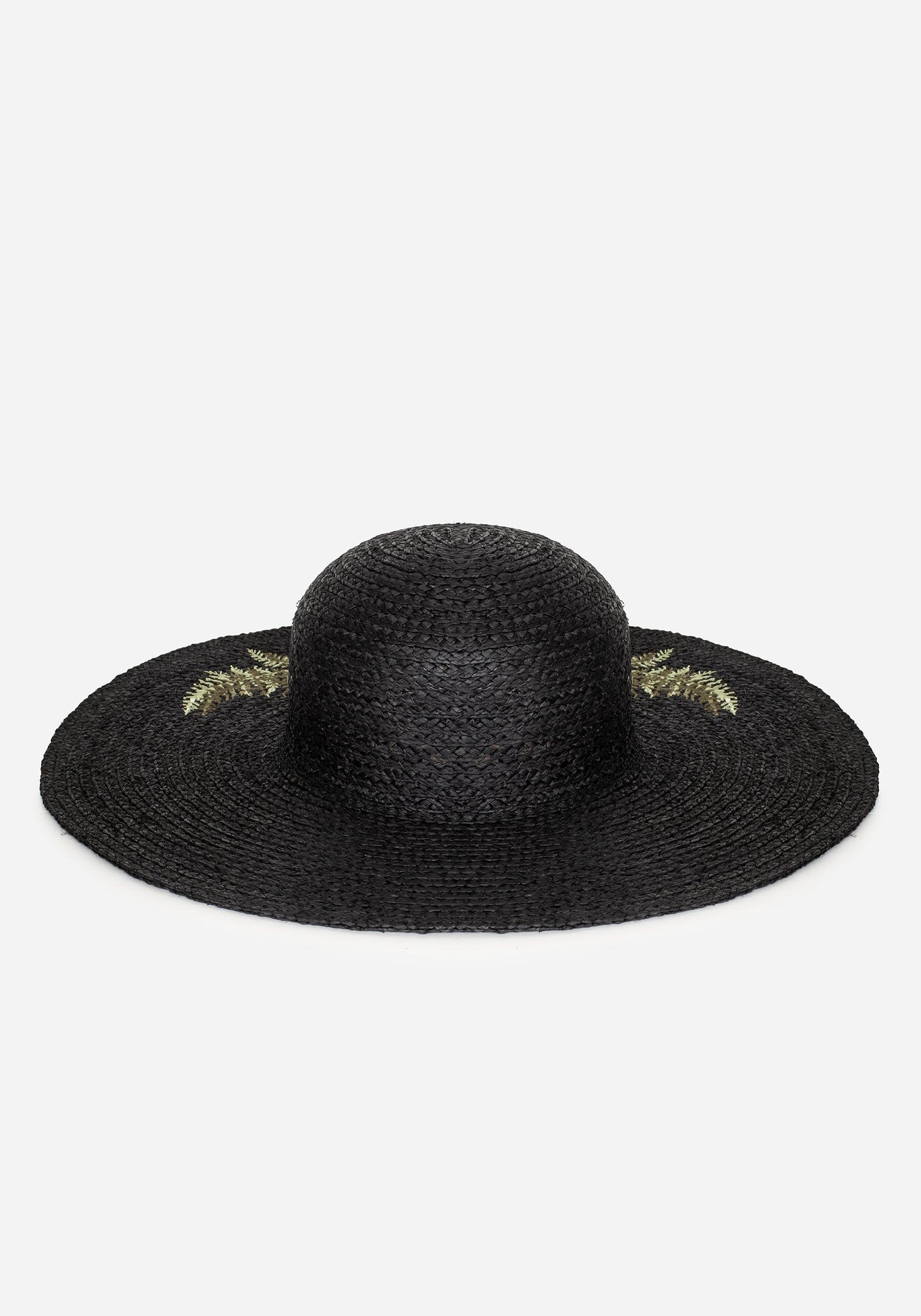 Osmunda Fern Embroidered Sun Hat