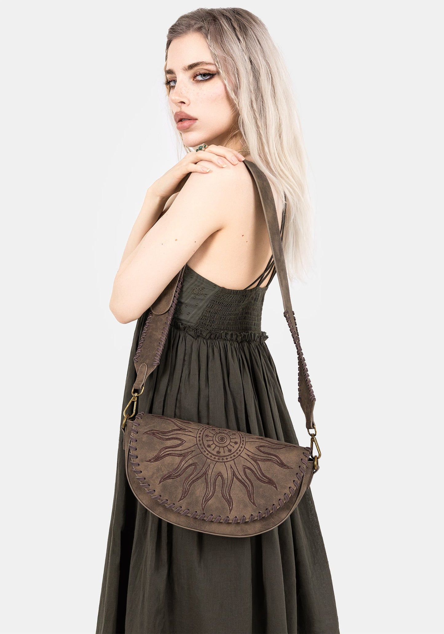 Balor Crescent Crossbody Bag