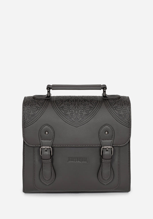 Esther Debossed Satchel Backpack