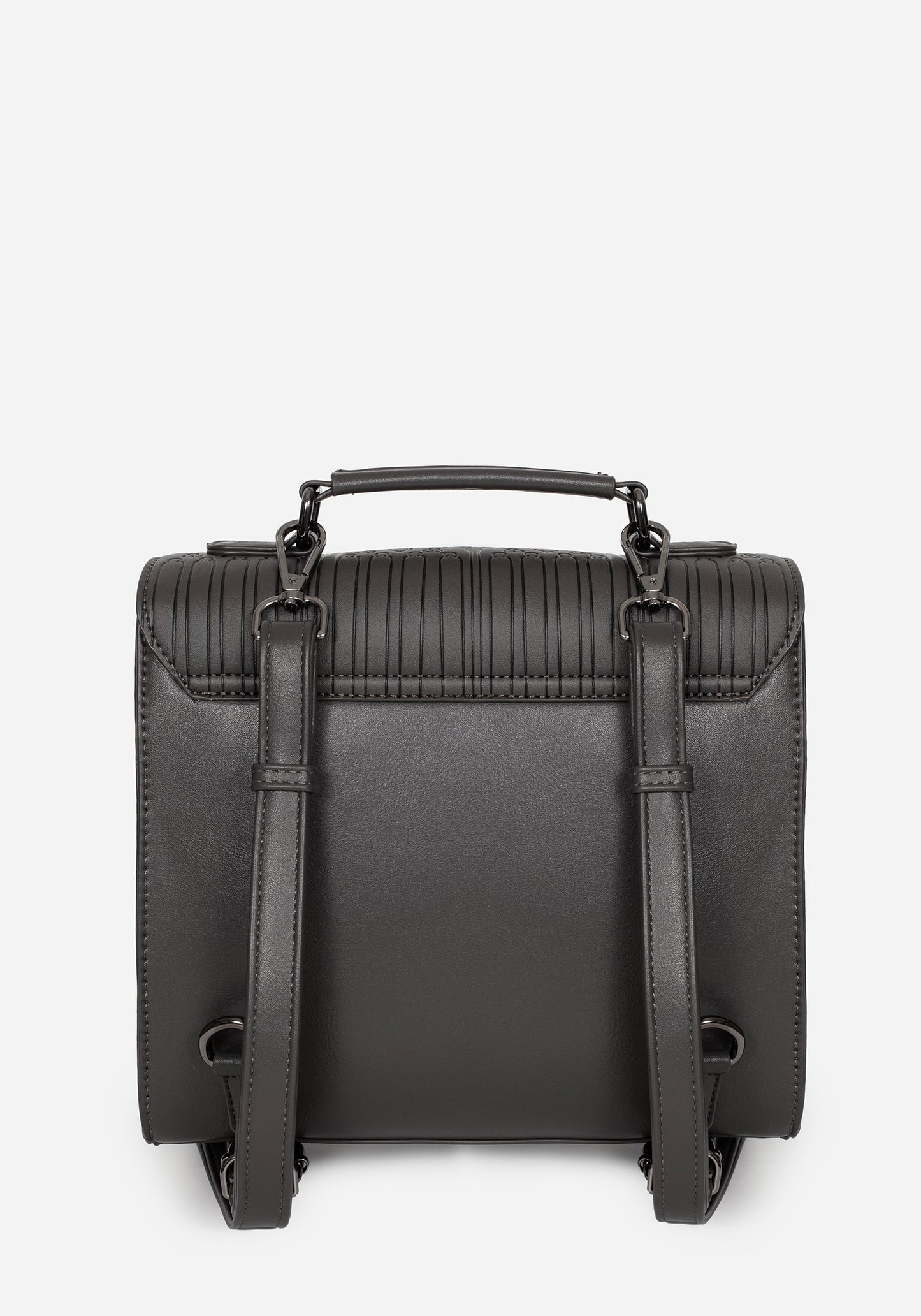 Esther Debossed Satchel Backpack