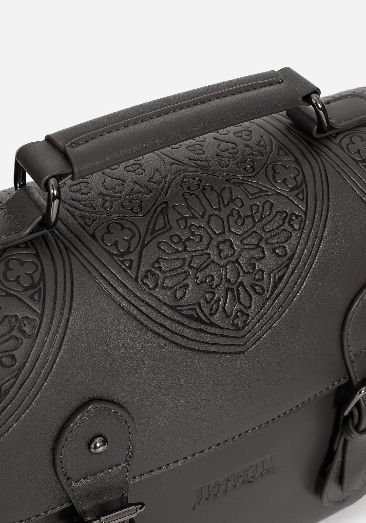 Esther Debossed Satchel Backpack